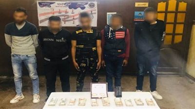 سقوط  تشكيل عصابى لسرقة رواد البنوك فى الإسكندرية