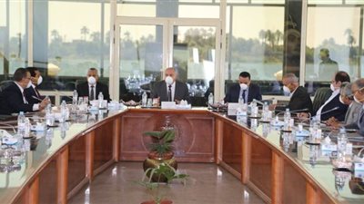 محافظ قنا يترأس مجلس الصحة الإقليمي ويناقش تداعيات كورونا | صور