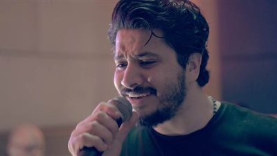 بروفات حفل مصطفى حجاج قبل عرضه لايف على 