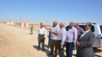 محافظ الوادى الجديد: استغلال مياه الصرف الصحي لري الزراعات | صور