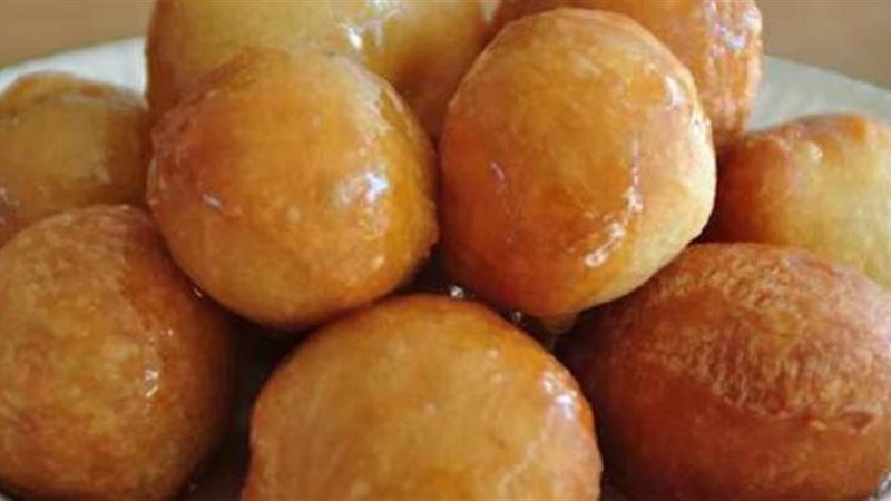 الزلابية بالمكرونة