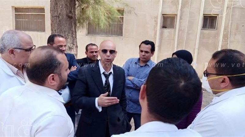 جانب من جولة الدكتور