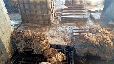 التحفظ على 15 طن 