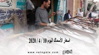 اسعار الأسماك اليوم 10 / 4 / 2020