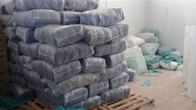 محافظ المنيا: ضبط مصنع للكمامات والمطهرات بدون ترخيص بالمنطقة الصناعية