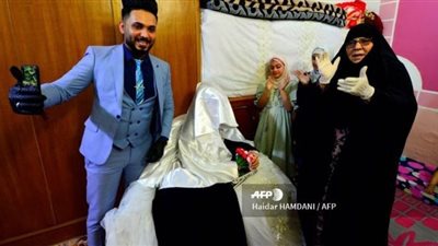 هكذا أصبحت الأعراس العراقية في زمن كورونا | صور