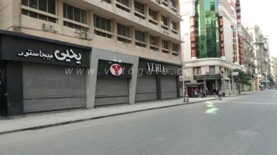 التزام المحال التجارية بتطبيق قرار الغلق اليوم | صور