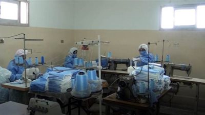 ورشة لتصنيع المستلزمات الوقائية للأطباء والتمريض بمستشفيات جامعة عين شمس