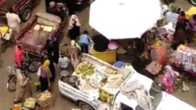 جهاز السادات يغلق سوق المنطقة الرابعة استجابة للمواطنين