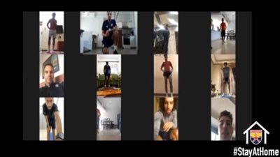 بيدرو يقود تدريبات الجونة أون لاين| فيديو