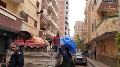 شرطة المرافق ترفع 1188 حالة إشعال طريق بالجيزة