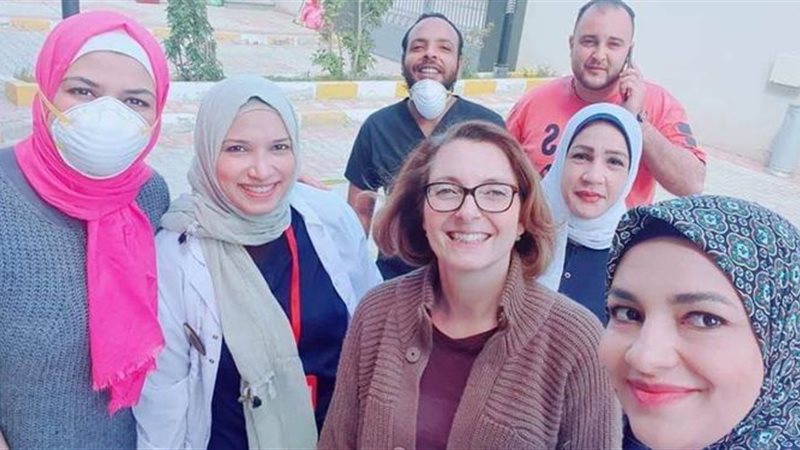 الجهاز الطبي بمستشفى