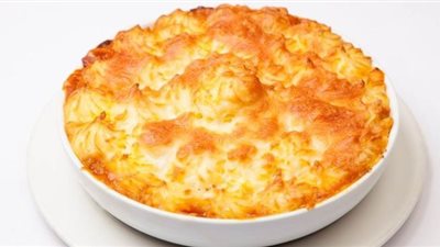 طريقة إعداد تارت البطاطس بالجبن والشاورما