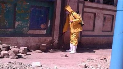 لليوم الثالث.. تعقيم وتطهير حلقة السمك في الإسكندرية من الكورونا | صور