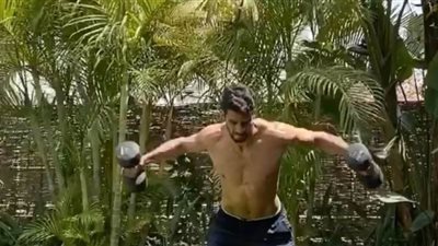 كيف يستعد شريف إكرامي لعودة الدوري الممتاز ؟ | صور