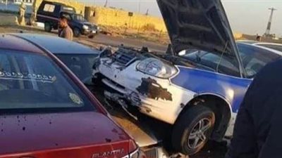 إصابات في حادث تصادم ضخم بسبب السرعة الزائدة ببورسعيد l صور