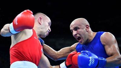 عبد الرحمن عرابي بطل الملاكمة يخوض تدريبات تأهيلية استعدادا للأولمبياد