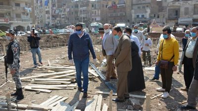 محافظ الدقهلية يتفقد ميدان الشيخ حسنين لمتابعة رفع الإشغالات | صور