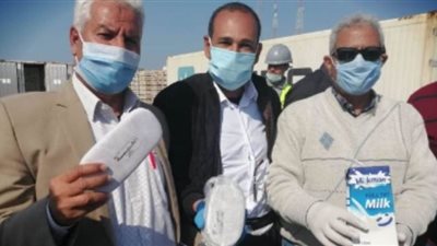 إحباط محاولة تهريب 4 أطنان حشيش داخل علب لبن بجمارك شرق التفريعة | صور