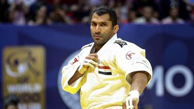 رمضان درويش لاعب منتخب الجودو يحتل المركز الـ12 عالميا