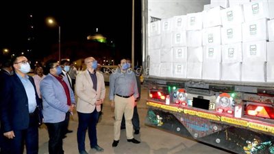 5 آلاف كرتونة للمتضررين من إجراءات كورونا ببني سويف | صور