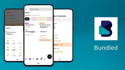 تطبيق Bundled الجديد خير بديل لتطبيق ملاحظات جوجل Keep