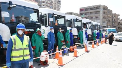 انطلاق حملة موسعة لتطهير المنشآت بالشرقية | صور