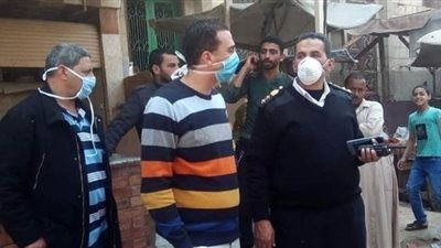 فض أسواق بهتيم وتشديد إجراءات العزل الإجباري لـ 37 منزلا | صور