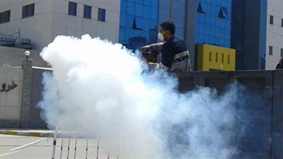 حي العجمي يطهر محيط المستشفيات | صور