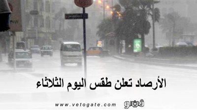 ارتفاع بدرجات الحرارة وسقوط أمطار.. الأرصاد تعلن طقس اليوم الثلاثاء