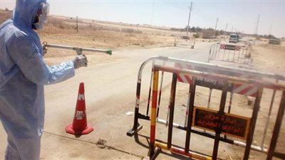 تطهير وتعقيم 3025 منشأة ومبنى حكومي في الوادي الجديد | صور