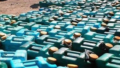 إحباط محاولة بيع 26 ألف لتر بنزين وسولار فى السوق السوداء بالنزهة