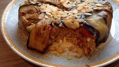 طريقة عمل مقلوبة الباذنجان الشهيرة من مطبخ آسيا