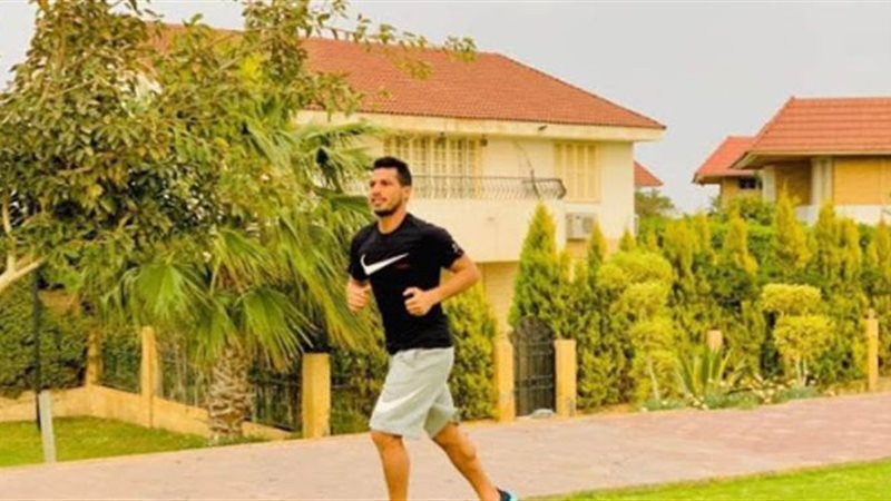 طارق حامد يواصل تدريباتة