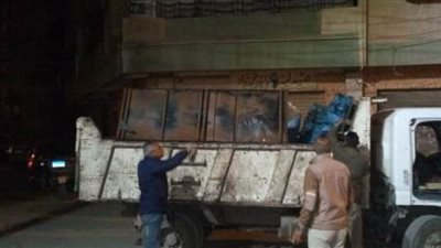 التحفظ علي عربة مأكولات متنقلة وإيداعها بمخازن الشرقية