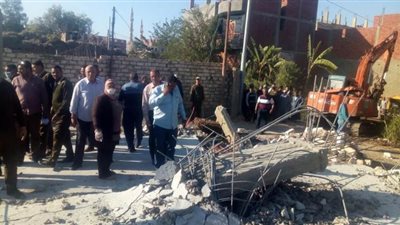 إزالة 201 حالة تعديات ومخالفات خلال فترة الحظر في الدقهلية