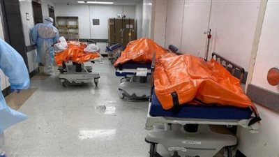 مشاهد صادمة لتراكم جثث موتى كورونا في مستشفى أمريكي | فيديو