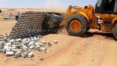 محافظ أسوان: إزالة تعديات بمساحة ٣٣ ألف متر على أملاك الدولة | صور