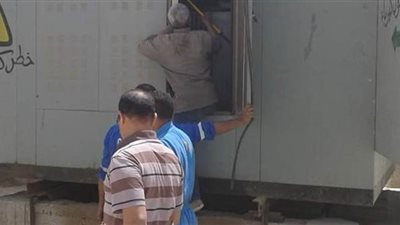 مياه الحميدات تجري صيانة وقائية للمحطة | صور