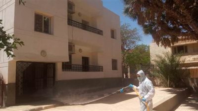 استكمال أعمال الرش والتعقيم وغلق جميع الحدائق في شم النسيم بالوادي الجديد