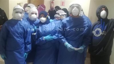 وكيل صحة الدقهلية يعلن تعافي 17 حالة من كورونا وخروجهم | صور