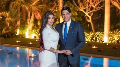 أول تعليق من ياسمين صبري وأبو هشيمة على عقد قرانهما | صور