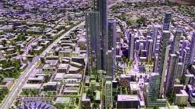 الانتهاء من تنفيذ 95% من المرافق بالحي الحكومة فى العاصمة الإدارية