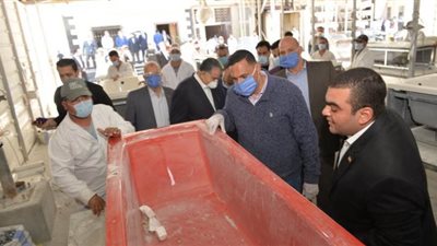 محافظ الدقهلية عن مصانع أجا: منتجات نتباهى بها بين دول العالم | صور