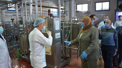 لمنع انتشار كورونا.. حملة للتفتيش على مصانع جمصة l صور