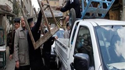 أمن الجيزة يرفع 363 حالة إشغال طريق بالمنطقة الأثرية في الهرم