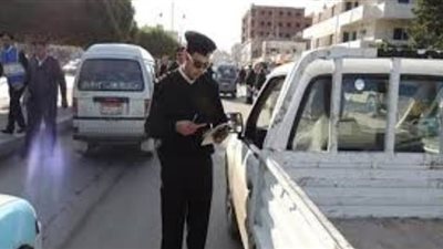مرور الجيزة يحرر 452 مخالفة انتظار خاطئ خلال 24 ساعة 