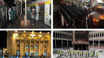 القوات المسلحة تواصل تطهير الشوارع والمنشآت والمواقف ومحطات السكك الحديدية