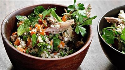 وصفات لاستغلال بقايا الطعام.. طريقة عمل الكسكسي مع لحم الضأن والنعناع