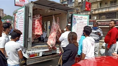 أسعار اللحوم والرنجة بالسيارات المتنقلة التابعة للتموين